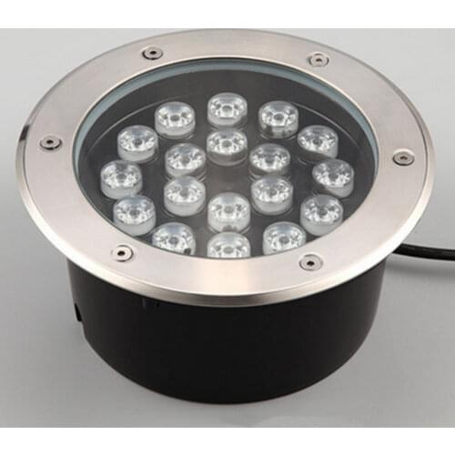 1PCS 18W LED Underground light COB Floor Lamp Outdoor Ground Garden ROUND Path Buried Yard Spot Landscape AC85-265V