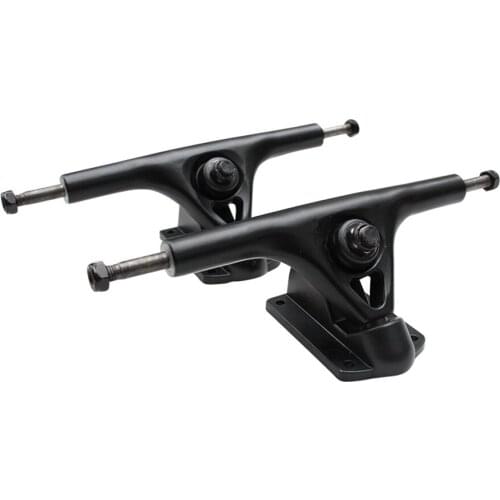 2Pcs 8 Inch Truck Skateboard Truck Accessory Bridge Bracket Hanger Trucks Skateboard Longboard Truck Wheel Combo