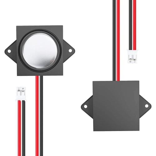 2Pcs Speaker 3 Watt 8 Ohm Single Cavity Mini Speaker Full-Range Cavity Advertising Machine Speaker Connector