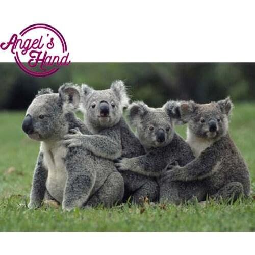 5D DIY Diamond Painting animals Koala pattern Crystal Diamond embroidery Cross Stitch Sloth picture Needlework Home Decoration