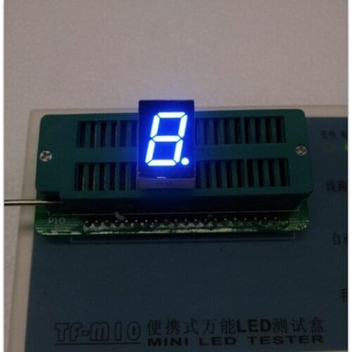 0.5inch 1digit blue 7 segment led display 5101AB/5101BB