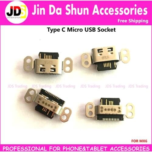 For MZ MX6 M685 USB 3.1 Type C Micro USB Part Charge Charging Connector Plug Dock Socket Port Repairs Parts