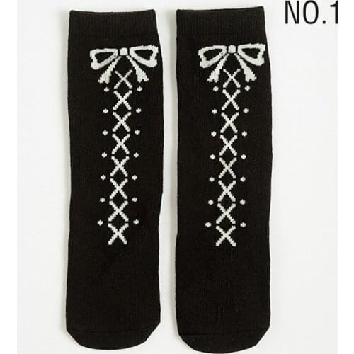 Baby Knee Highs Anti Slip Baby Socks Newborn Girls Boys Toddler Socks Long Tube Fox Cat Animal Infant Cotton Long Socks Kids