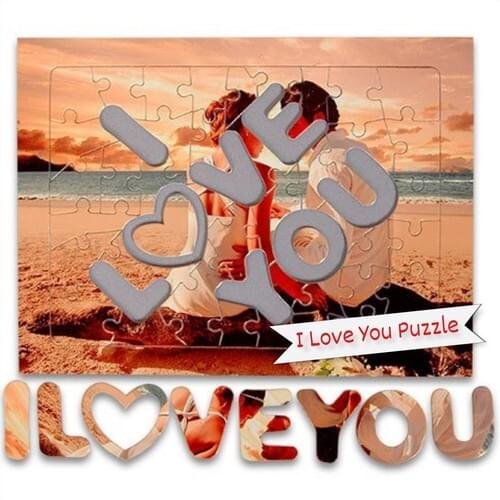 E-Hediyeci Personalized I Love To Puzzle You