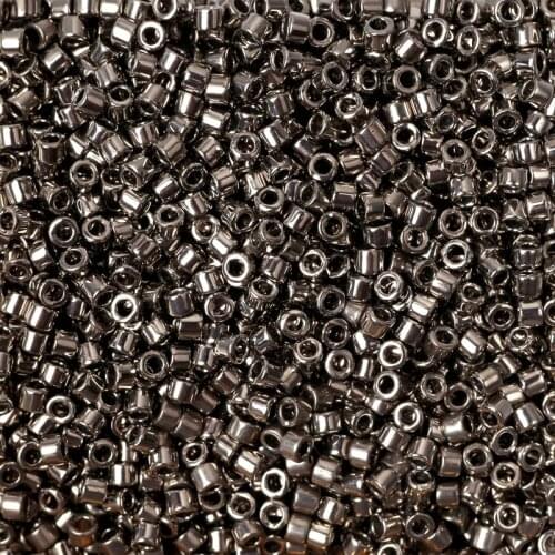 FAIRYWOO 5 Grams/Bag Miyuki Glass Bead DB21 Choking Black Beads Wholesale Lots Bulk Pendant For Women Delica Jewelry Accessories