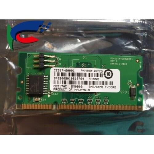 2pcs original Flash Memory RAM card 64MB for P3005 2015 2055 1515 CB421A CE517-60001 DIMM CARD