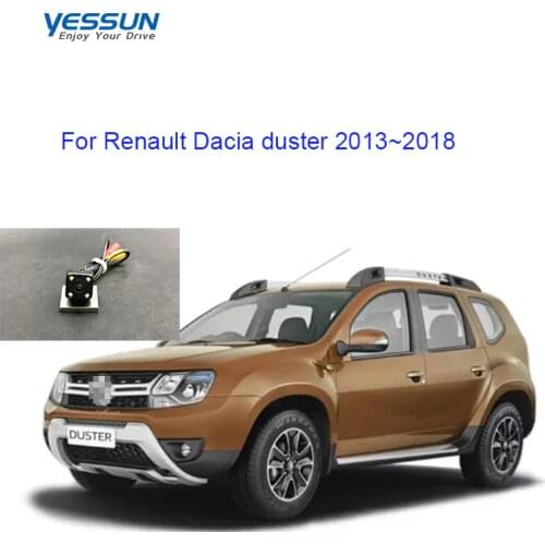 Yessun HD CCD Night Vision Car Rear Camera For Renault Dacia duster 2013~2018 1280*720P rear view camera/ license plate camera