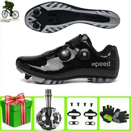 Sapatilha Ciclismo MTB Cycling Shoes Men Outdoor Sports Self-locking Mountain Bike Sneakers Racing Women Bicycle Cleat Bicicleta
