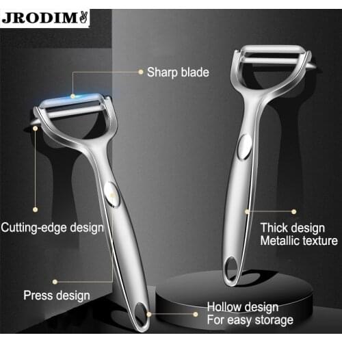 Kitchen Accessories Fruit Vegetable Peeler Silcer Zinc Alloy Stainless Steel Potato Carrot Peeler Scraper Fruit Vegetable Tools