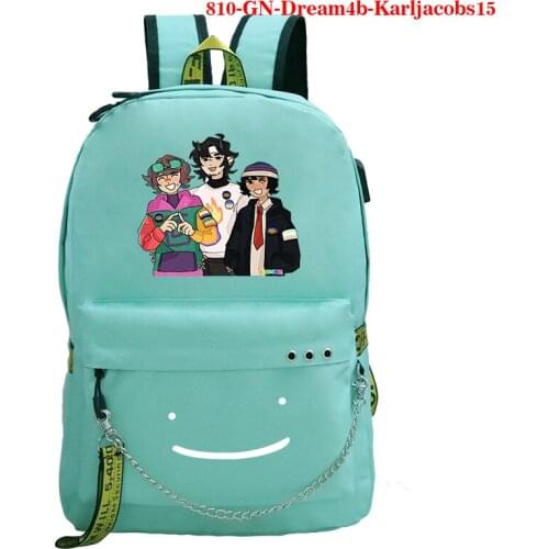 Mochila Multifunction Backpack Boys Girls USB Laptop Travel Bag Dream Merch Print School Bags for Teenager Dream Team Backpacks