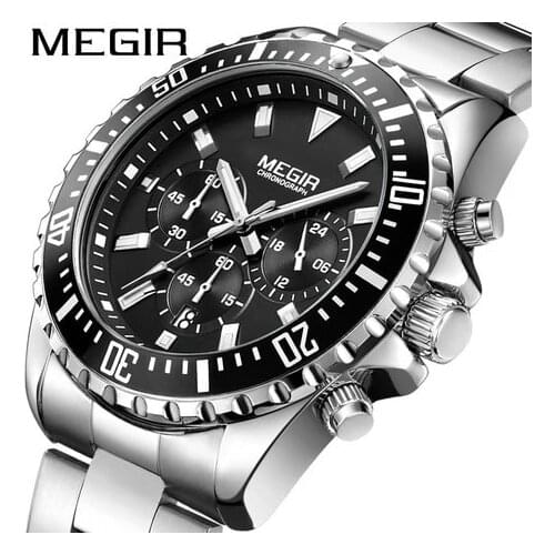 Men Luxury Quartz Full Steel Watches Luxury Casual Business Wristwatch Stainless Steel Waterproof and shockproof Wristwatch