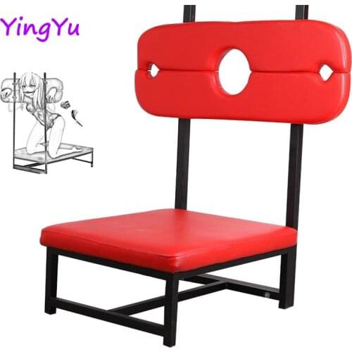 BDSM Sex Slaves Chair Sex Furniture Sexual Positions Sex Handcuffs Equipment SM Game Sex Furniture for Couples Adult Products