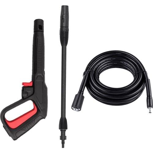 Tool Daily High Pressure Washer Gun with Replacement Wand Extension High Power Gun for Car Outdoor Garden Roof Cleaning
