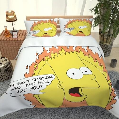 Home Textile Cartoon Duvet Cover Sets,Street Fashion Quilt Cover Set Bedclothes Bed Linen Home Decor Duver Cover Sets for Kids