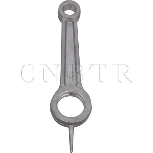 CNBTR Silver Tone Aluminum Alloy Air Compressor Piston Connecting Rod 12 x 23 x 94mm
