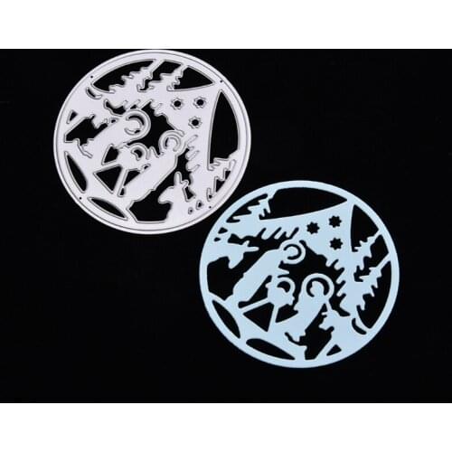 Christmas Metal Cutting Dies Stencil DIY Scrapbooking Embossing Paper Card Decor