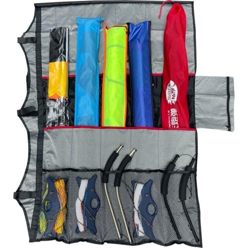 9KM 41"/105cm Waterproof Large Stunt Kite Storage Bag FOR Kitesurfing Harnesses & Kite Bar Outdoor Flying Toy Accessories