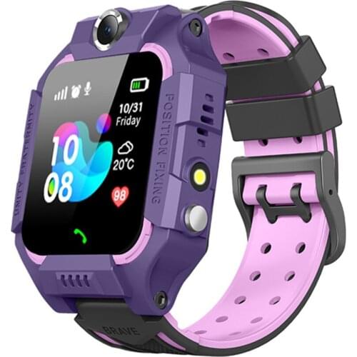 Z6 GPS Tracker Children Smart Watch IP67 Waterproof SIM Card Kids SOS Anti-lost Smart Wristband For IOS Android PK Q12 Q50