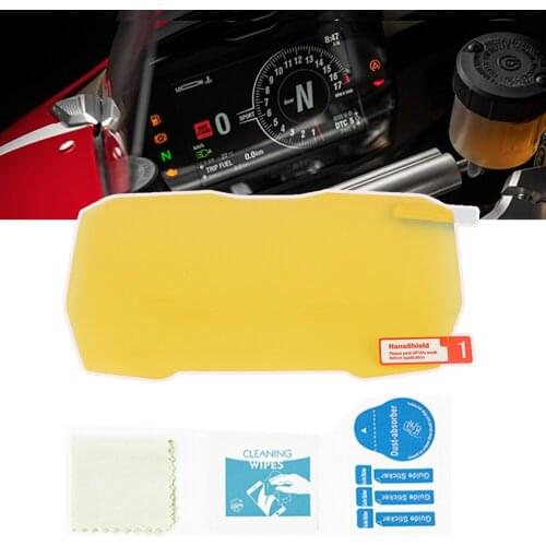 Motorcycle Cluster Scratch Screen Protection Instrument Speedometer Wear-Resistant Film For Ducati Panigale V4 V4S 2019 2020