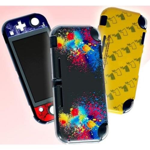 Hard Shell Skin Unique Printing Colorful Graffiti Camouflage Full Protection Case Cover For Nitendo Switch Lite Best Gift