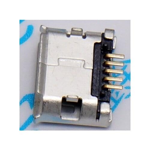 10pcs Micro USB 5P Female Connector For Mobile Phone Micro USB Jack Connector 5P Charging Socket MINIUSB DIP P81