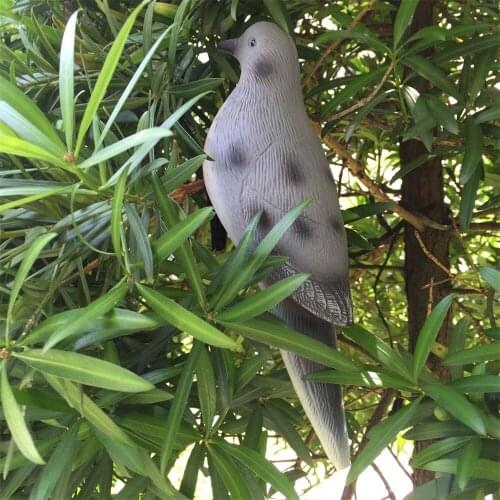 2pcs/lot Simulation Animal Pigeon Model Hunting Dove Scare Protect Garden Decoy Animal Bait Outdoor Hunting Birds Accessory