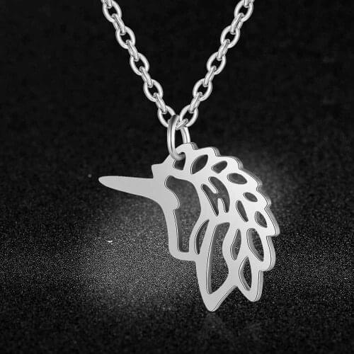AAAAA Quality 100% Stainless Steel Unicorn Charm Necklace for Women Special Gift Super Fashion Charm Jewelry