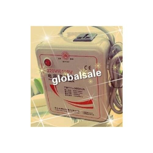 Free shipping 3000w 3KVA Step Down Voltage Converter Transformer 220v-240V to 110v-120V