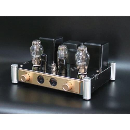 BoyuuRange A50 MKIII 300B vacuum tube amp Single-end Class A HiFi audio integrated Amplifier with VU meters (Updated version)