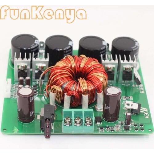 DC9V-16V Car Power Amplifier 12V Boost Conversion Switching Power Supply Board 500W DC Protect Converter 1800UF 100V