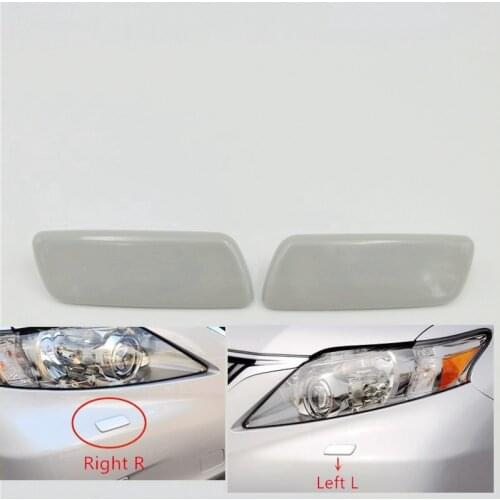 For Lexus RX270 RX350 RX450H 2009-2012 Headlamp Headlight Washer Nozzle Jet Cover Cleaning Cap