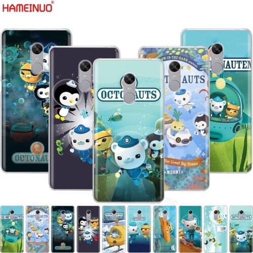HAMEINUO Octonauts Cover phone Case for Xiaomi redmi 5 4 1 1s 2 3 3s pro PLUS redmi note 4 4X 4A 5A