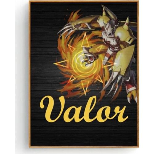 Digimon canvas painting Wall art Picture for Living Room Art poster Decoration Picture morden print wall