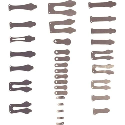 Suction and Discharge flapper valves for refrigeration compressors