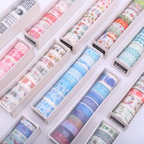 Creative stationery new fresh lovely gift box set and paper tape DIY decorative tape