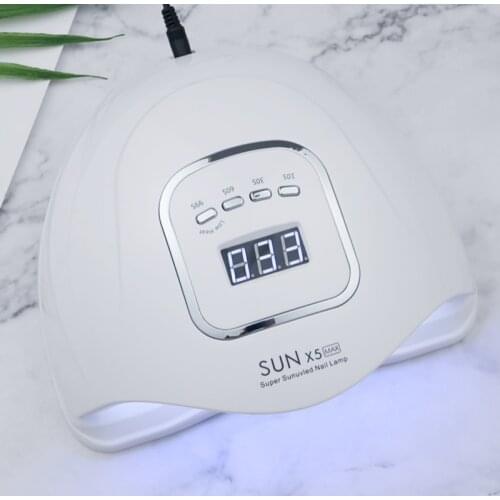 SUNX5 MAX UV LED Nail Lamp Professional Nail Phototherapy Machine for Gel Polish Fast Curing Nail Drying Lamp 4 Timer Setting