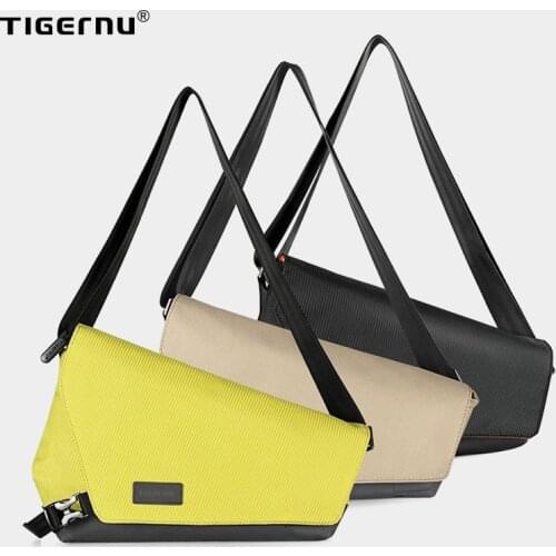 Tigernu Fashion RFID Chest Bag Water Resistant Sling Bag Male Travel Waterproof Crossbody Bags Satchel For Men back bag for boys