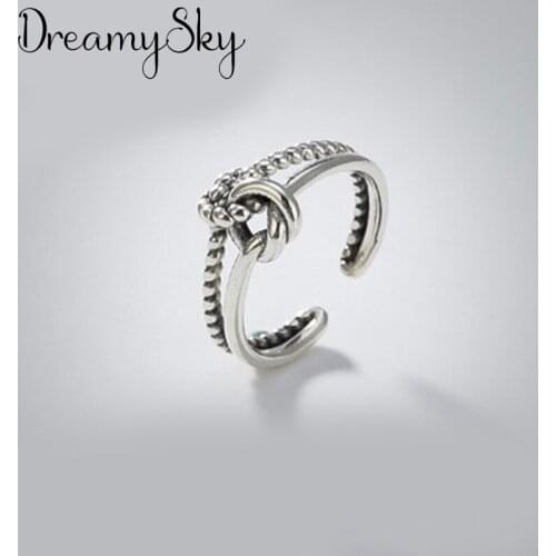 New Charming Bow Finger Ring for Women Vintage Boho Knuckle Party Rings Gothic Punk Jewelry Gifts for Girls 2020