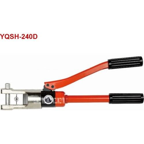 New Arrival YQSH-240D Hydraulic Crimping Plier Confining Pressure Clamp Pliers Hydraulic Pliers 12T 18mm 16-240mm2 Hot Selling