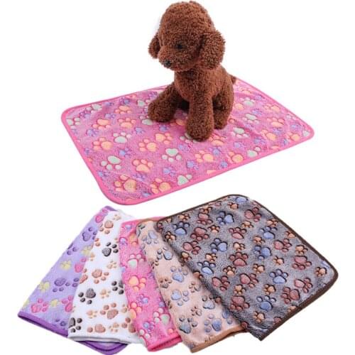 3 Pcs Pet Cat Blanket Super Soft Fluffy Premium Fleece Warm Flannel Throw For Dog Puppy Cat Pink Yellow Blue Mat