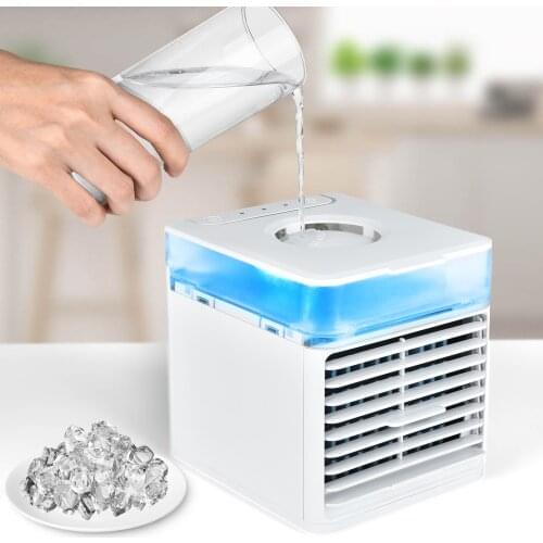Portable Air Conditioner Personal Air Cooler Cooling Fan for Room Mini Air Conditioning for Bedroom with Water Evaporative