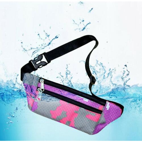 Cycling Running Waist Pouch Bag Fanny Pack Sport Travel Hiking Belt Zip Bum Bags
