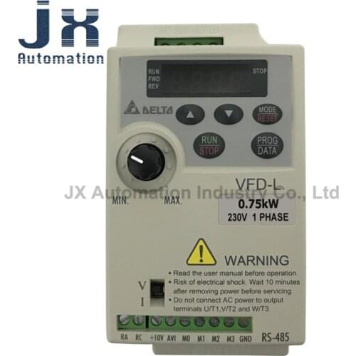 Delta Inverter VFD-L Series 0.2KW VFD002L21A 400W VFD004L21A 750W VFD007L21A Power Converter