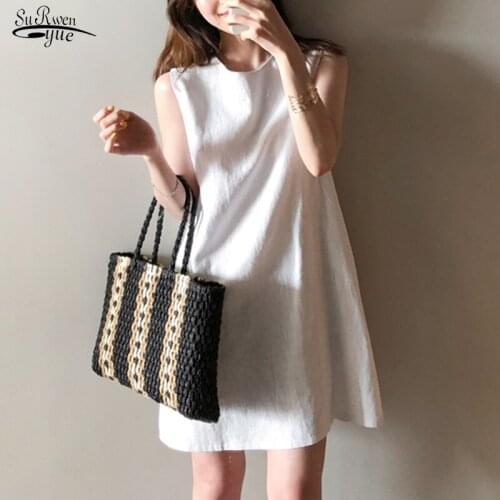 Летние платья из льна SURWENYUE China At AliExpress