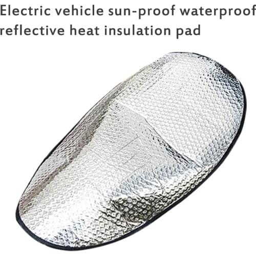 Universal Waterproof Motorcycle Sunscreen Seat Cover Cap Prevent Bask In Seat Scooter Sun Pad Heat Insulation Cushion Protect