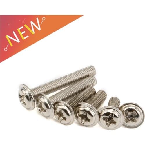100Pcs M3 Screw M3X5/6/8/10/12/16/20mm PC Case Hard Drive Precision Hex Screws For Computer Floppy DVD ROM Motherboard