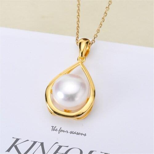 S925 Sterling Silver Screw Eye Pin Bail Top Drilled Beads End Cap For DIY Pearl Charm Pendant Connectors Jewelry Making