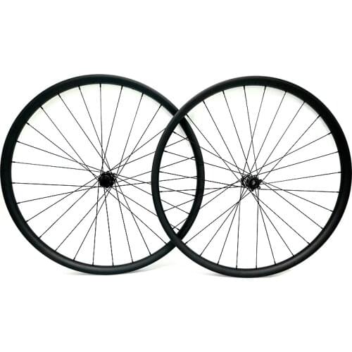 29er carbon mtb wheels Ultralight 30x25mm asymmetry tubeless 1320g boost DT350S Straight pull 110x15 148x12 mtb disc bike wheels