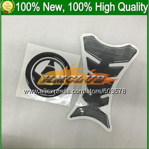 3D Carbon Fiber Tank Pad For KAWASAKI NINJA ZZR-250 ZZR 250 90 91 92 93 94 ZZR250 95 96 97 98 99 CL190 3D Gas Cap sticker decals