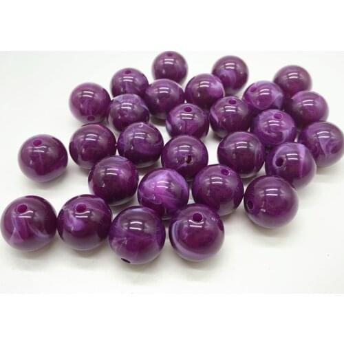 New 10pcs 14mm of Acrylic Beads Earrings Necklace Accessories Beads For Jewelry Making DIY Jewelry Findings #ZS05